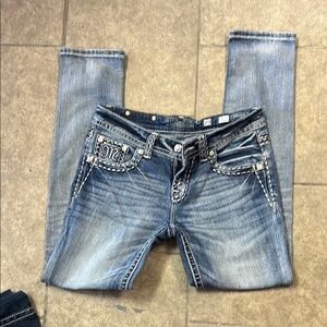 Miss Me Stylish Blue Jeans